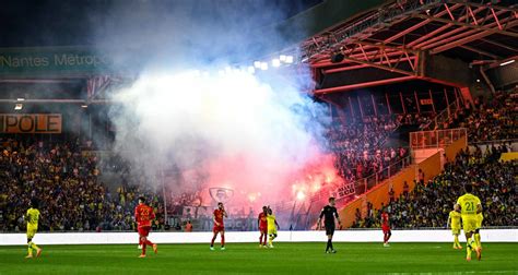 Nantes les Canaris sanctionnés d un nouveau huis clos en Coupe de France