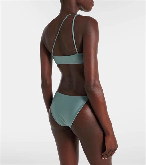 Jade Swim Apex One Shoulder Bikini Top Jade Swim