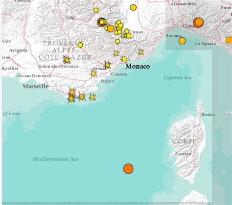 Tremblement De Terre Dans Le Var Dans La Nuit Du Au Juin