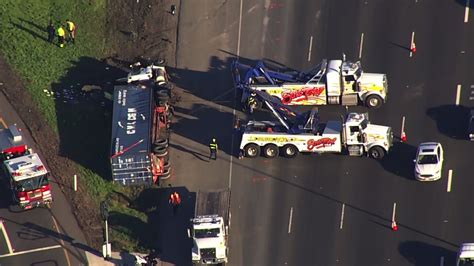 Driver Killed In Big Rig Crash On Westbound I 580 In Pleasanton Abc7