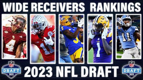 The Ultimate Guide To Ranking The Nfls Top Wide Receivers In 2023