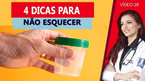 DICAS ESSENCIAIS PARA FAZER O EXAME DE URINA YouTube