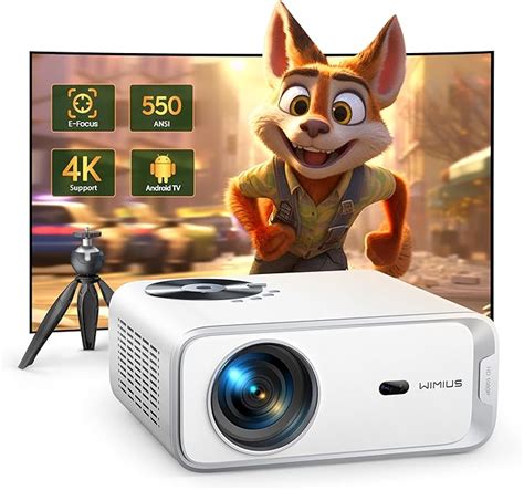 【electric Focus】projector 4k With Android Tv Wimius P63 Smart