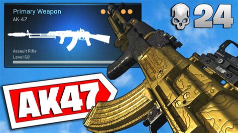 How To Make The Ak47 Overpowered Best Ak47 Class Setup 24 Kill