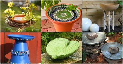 20 Adorably Easy DIY Bird Baths Youll Want To Add To Your Garden Today