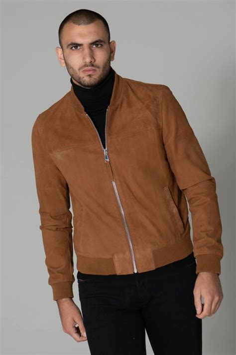 Blouson Homme Redskins Bower African Camel Cuir City