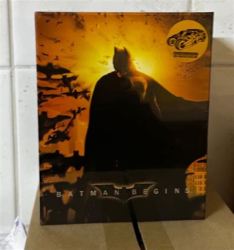 Batman Begins Blufans Exclusive Boxset Blu Ray Uhd K Steelbook