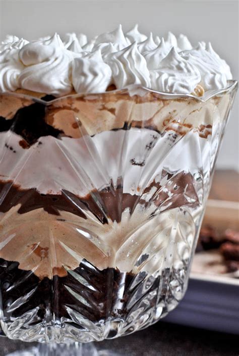 Peanut Butter Fudge Brownie Trifle Joki S Kitchen