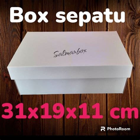 Jual Box Sepatu Dus Sepatu Kardus Sepatu Kotak Sepatu Size X X Cm