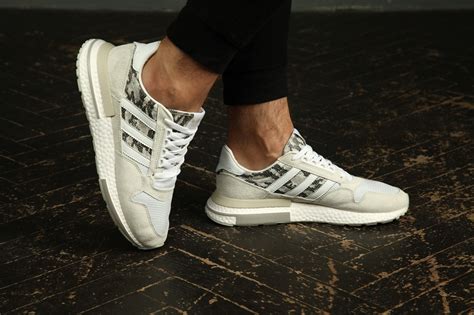 Мужские кроссовки Adidas ZX 500 RM Beige Camo Обувь Адидас ЗХ 500 ...