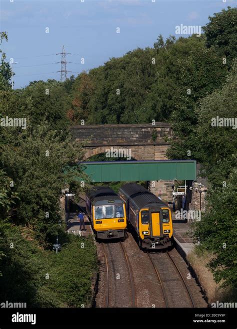 Northern Rail Northern Trains Class 142 Pacer 142029 And Class 156