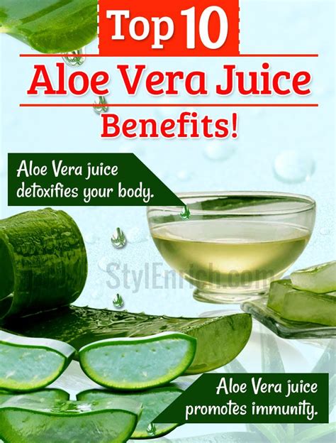 Aloe Vera Juice Benefits For Your Overall Health