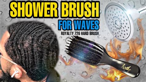 Best Shower Brush For 360 Waves Royalty 726 The Drogon Hard Brush