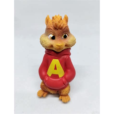 Mini Figuras Alvin E Os Esquilos Boneco Alvin Bbr Toys Shopee Brasil