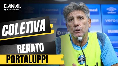 Ao Vivo Coletiva Com Renato Portaluppi Youtube