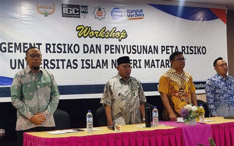 Optimalisasi Tata Kelola Spi Uin Mataram Gelar Workshop Manajemen Dan