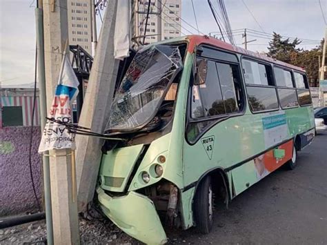 Choca Micro En Lvaro Obreg N Cdmx Hay M S De Heridos Graves