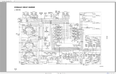 Komatsu Excavator Pc Hydraulic Circuit Diagram Archives Auto