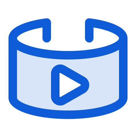 360 view Generic Blue icon