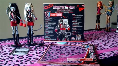 Monster High Werecat Twins Review Youtube
