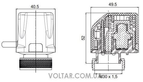 Watts 22CX230NC2 электротермический сервопривод, нормально закрыт ...