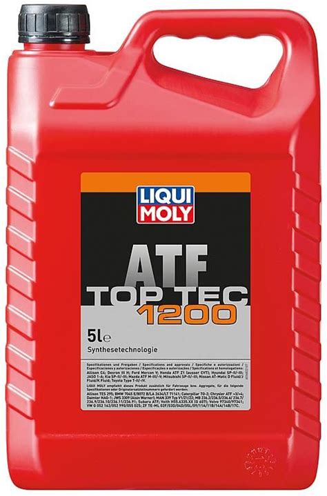 Liqui Moly Getriebe L Top Tec Atf L Kanister