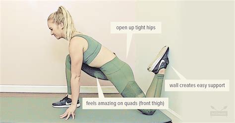 If You Have Tight Hips These 9 Easy Stretches Will Feel Amazing Tight Hips Tight Quads Easy