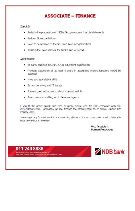 associate finance