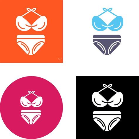 Bikini Icon Design Vector Art At Vecteezy