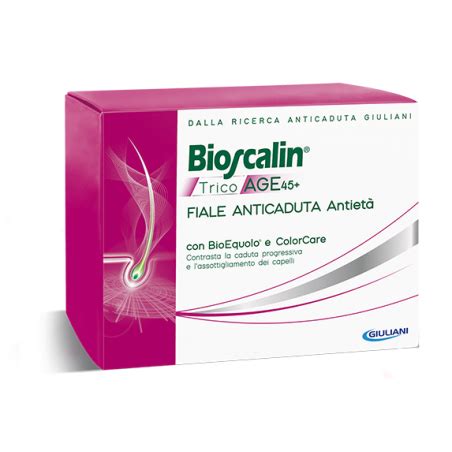 Bioscalin Tricoage Trattamento Anticaduta Capelli Donna 10 Fiale