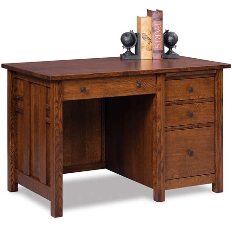 Kascade Small Amish Desk With File Drawer Amish Desk Cabinfield