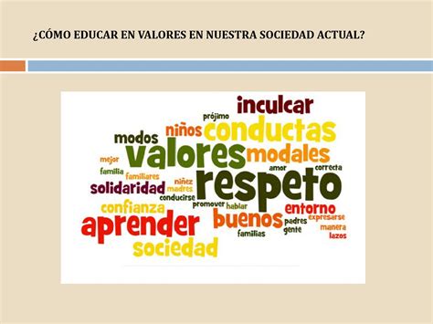 Cómo Educar En Valores En Nuestra Sociedad By Mili Issuu