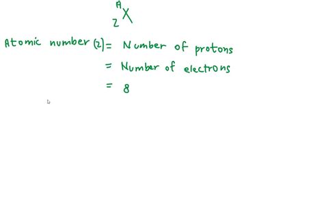 SOLVED Write The Symbolic Notation Of An Isotope Of An Element Having