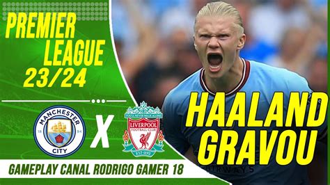 HAALAND GOL Manchester City 1 Vs 1 Liverpool Melhores Momentos