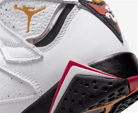 Jordan Air Jordan 7 Retro Whiteblack Cardinal Red Chutney Vegnonveg