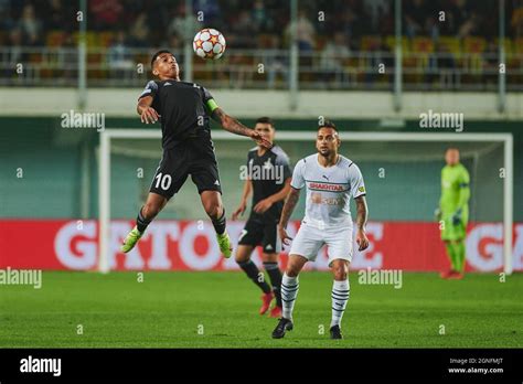 MOLDOVA TIRASPOL SEPTEMBER 15 2021 The Football Match Of UEFA