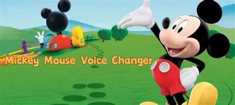 [Really Free!] Top 8 Disney Mickey Mouse Voice Changer 2024