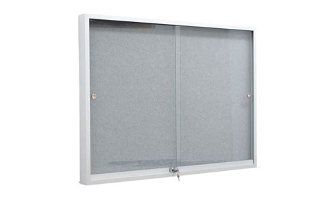 Sliding Glass Fronted Noticeboards Cathedral Office Products