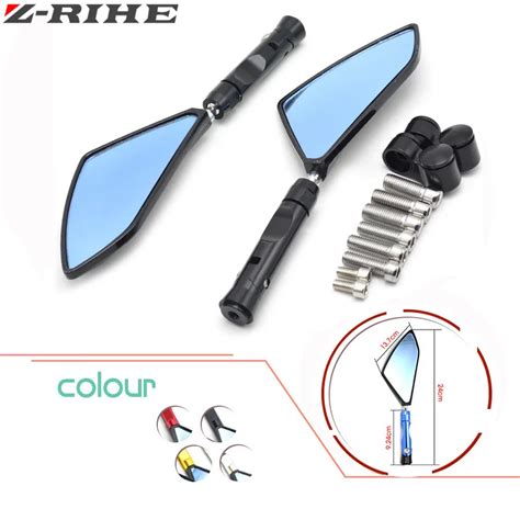 Cnc Aluminum Mirror Accessories Motorcycle Side Rearview Mirrors For