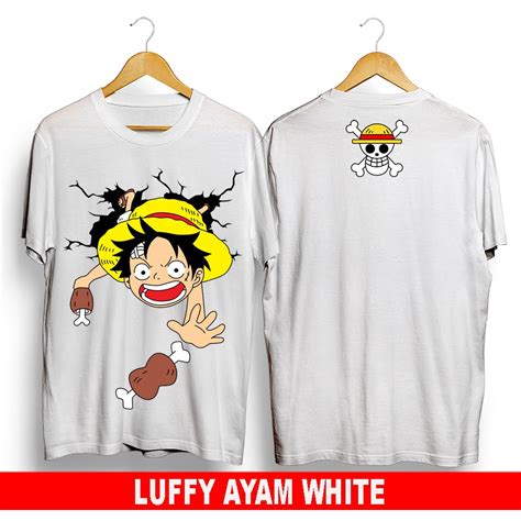 Jual Kaos Anime One Piece Luffy Shopee Indonesia