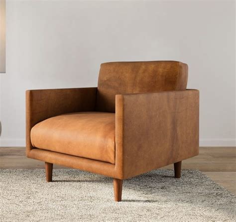 29 Brown Leather Chairs For Every Design Style Happily Inspired