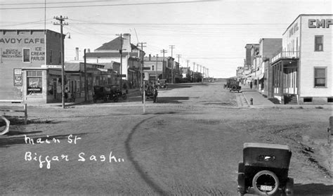 Historical photos photographs of Biggar Saskatchewan