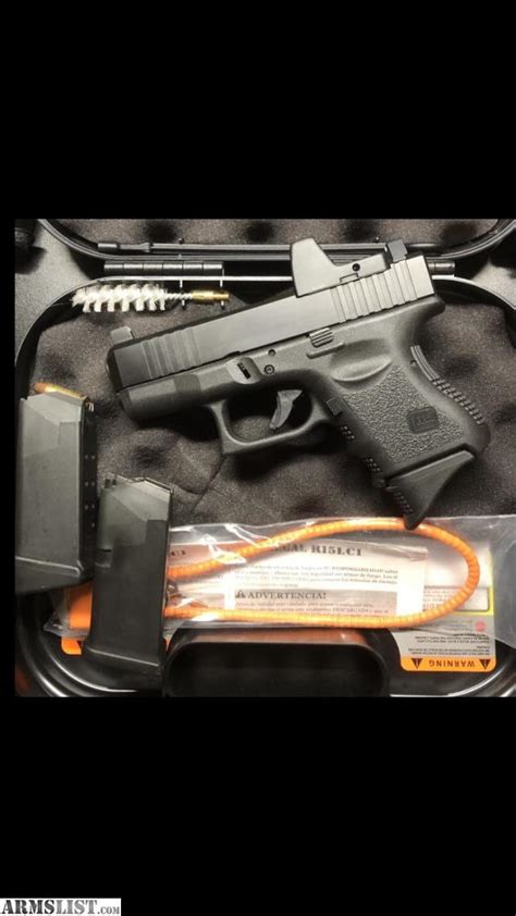 Armslist For Saletrade Glock 26 Rmr Cut Night Sights