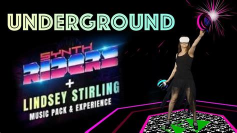 Synth Riders VR Lindsey Stirling Underground Mixed Reality