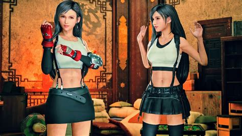 Tifa Remake Vs Tifa Classic Final Fantasy Vii Remake 4k Ultra Hdr Youtube