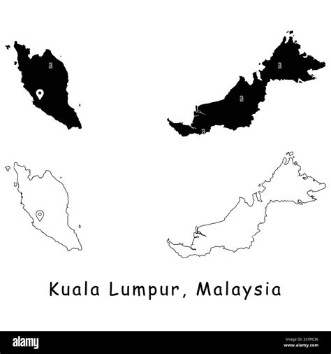 Kuala Lumpur Eps Map Hi Res Stock Photography And Images Alamy