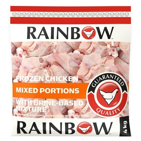 Rainbow Iqf Mixed Portions 4kg Pnp