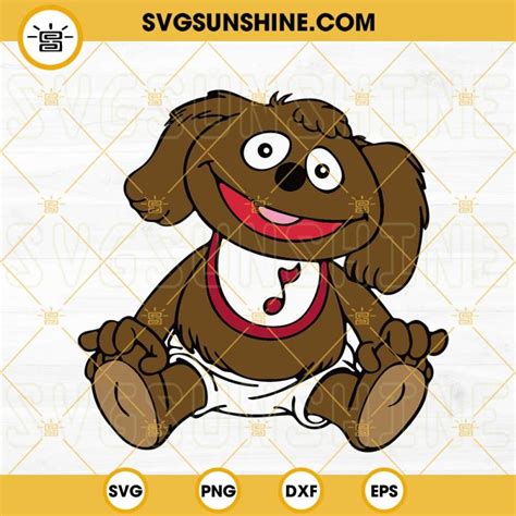 Rowlf The Dog Muppet Svg Muppet Babies Svg Disney Svg Png Dxf Eps