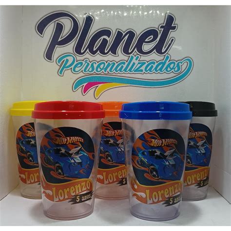 KIT COPO TWISTER PERSONALIZADO ML HOT WHELLS TAMPA BUCKS Shopee Brasil
