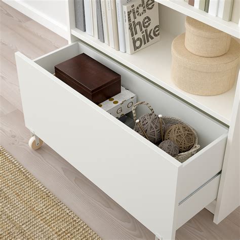 Billy Bookcase With Drawer White 80x30x106 Cm Ikea